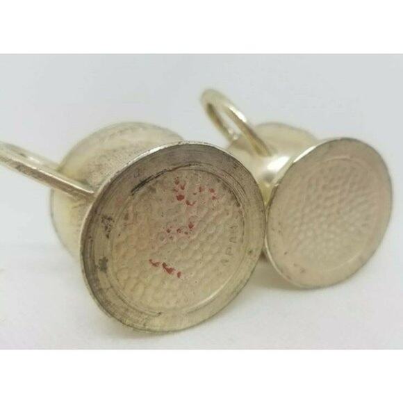 Vintage Japan Teapot Salt & Pepper Shakers Tea Pots Embossed Floral S&P Elegan - Picture 9 of 12